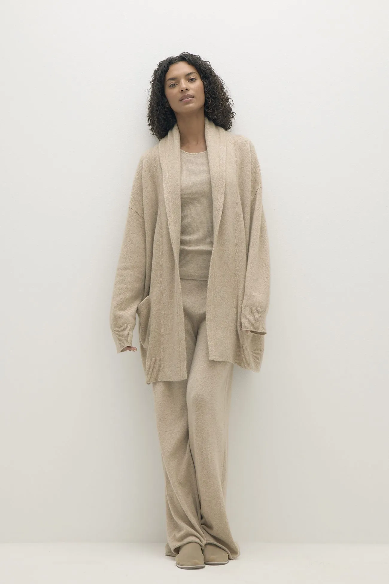 MIKA SHAWL CASHMERE CARDIGAN sold by NakedCashmere