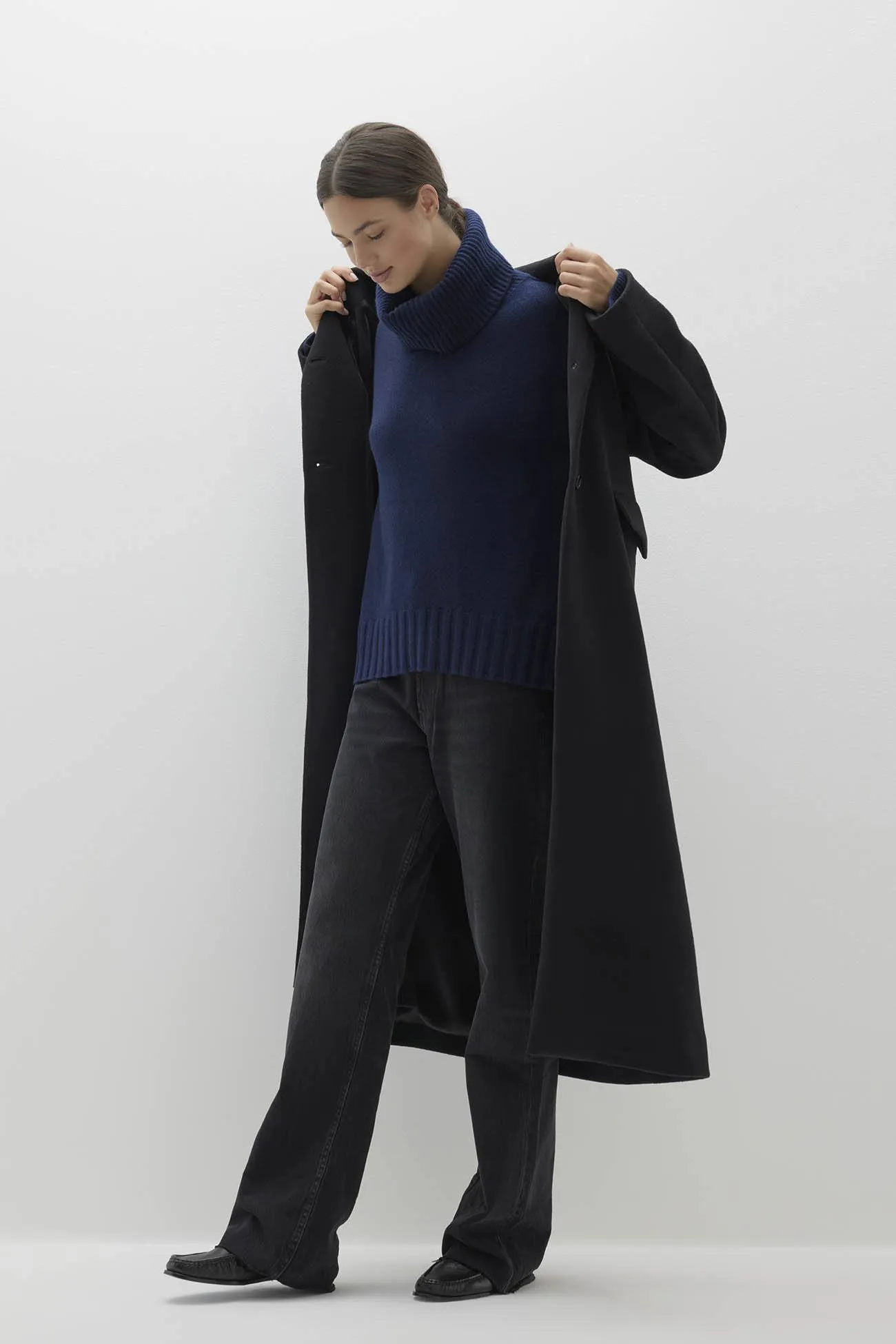 OTTILIE LONG WOOL BLEND COAT sold by NakedCashmere product image thumbnail 4