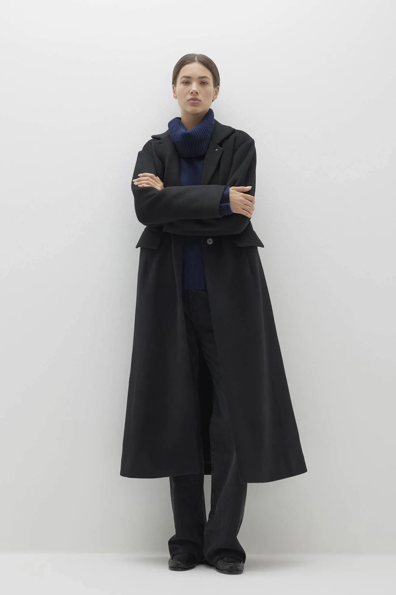 OTTILIE LONG WOOL BLEND COAT sold by NakedCashmere product image thumbnail 3