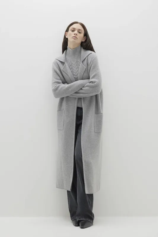 DARYA LONGLINE CASHMERE CARDIGAN sold by NakedCashmere