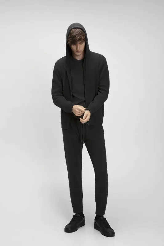 JAKE ZIP-UP CASHMERE HOODIE sold by NakedCashmere