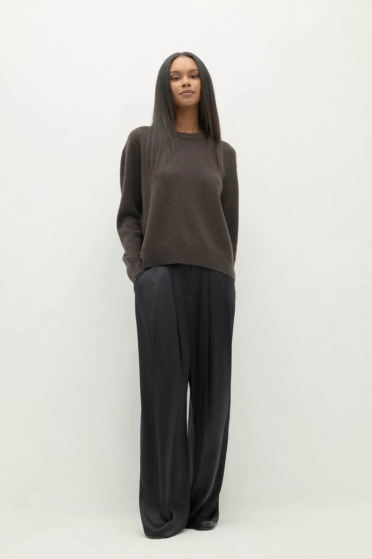 KAIA CREWNECK CASHMERE SWEATER sold by NakedCashmere product image thumbnail 2