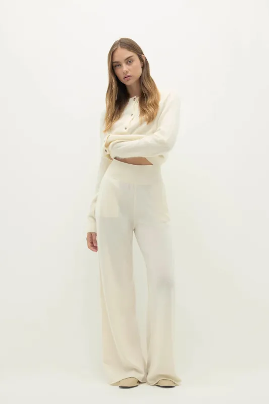 ANASTASIA WIDE LEG PANT sold by NakedCashmere