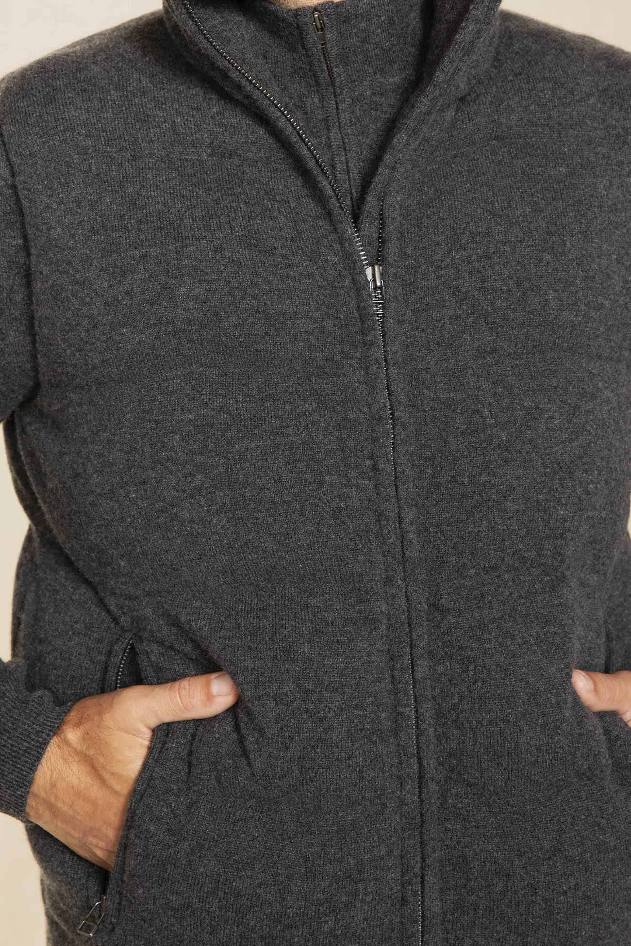 CODY CASHMERE PUFFER VEST sold by NakedCashmere product image thumbnail 4