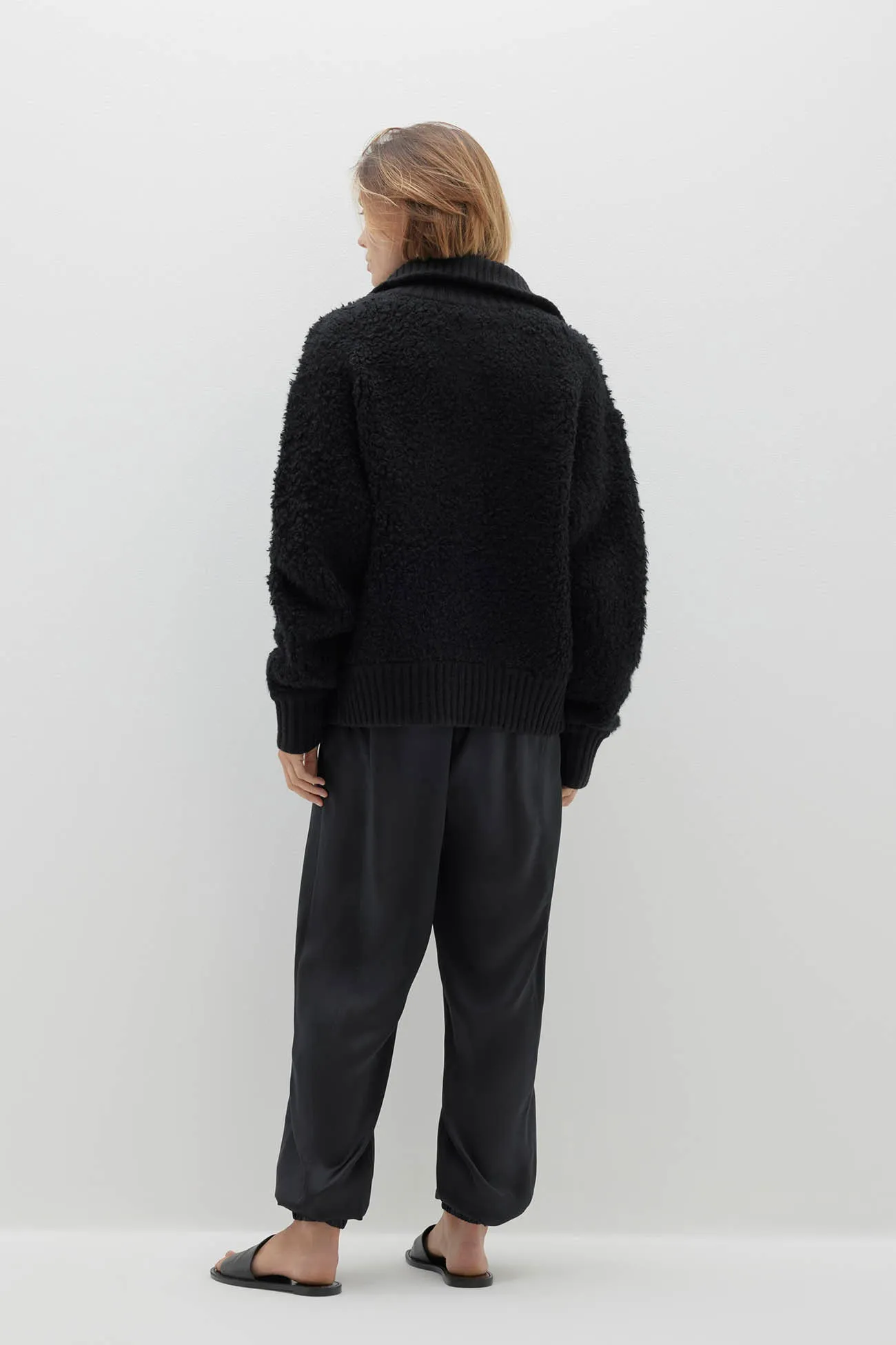 NADINE TEDDY CASHMERE BLEND JACKET sold by NakedCashmere product image thumbnail 4