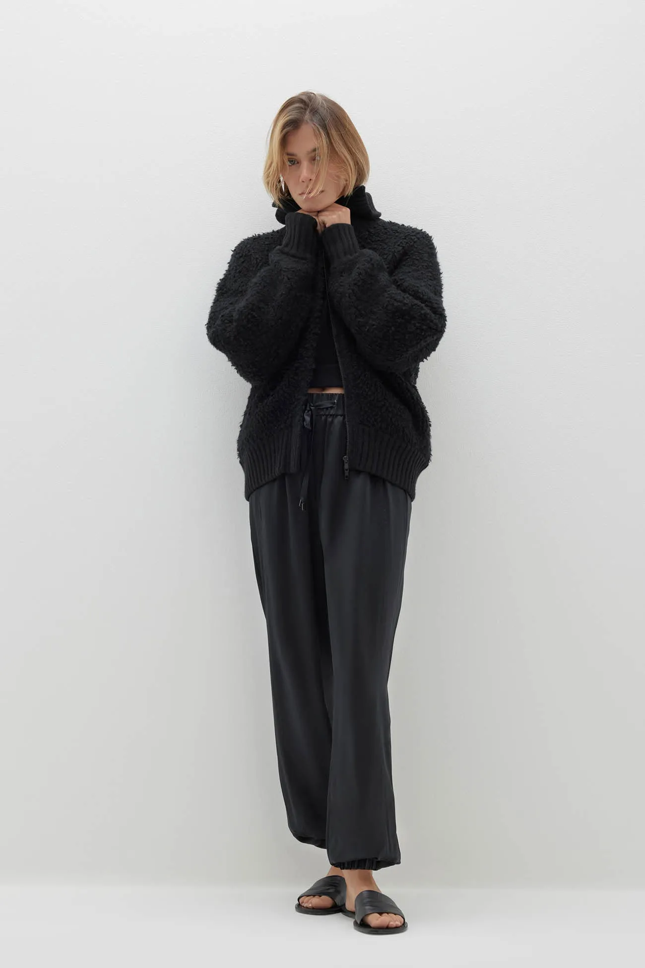 NADINE TEDDY CASHMERE BLEND JACKET sold by NakedCashmere product image thumbnail 3