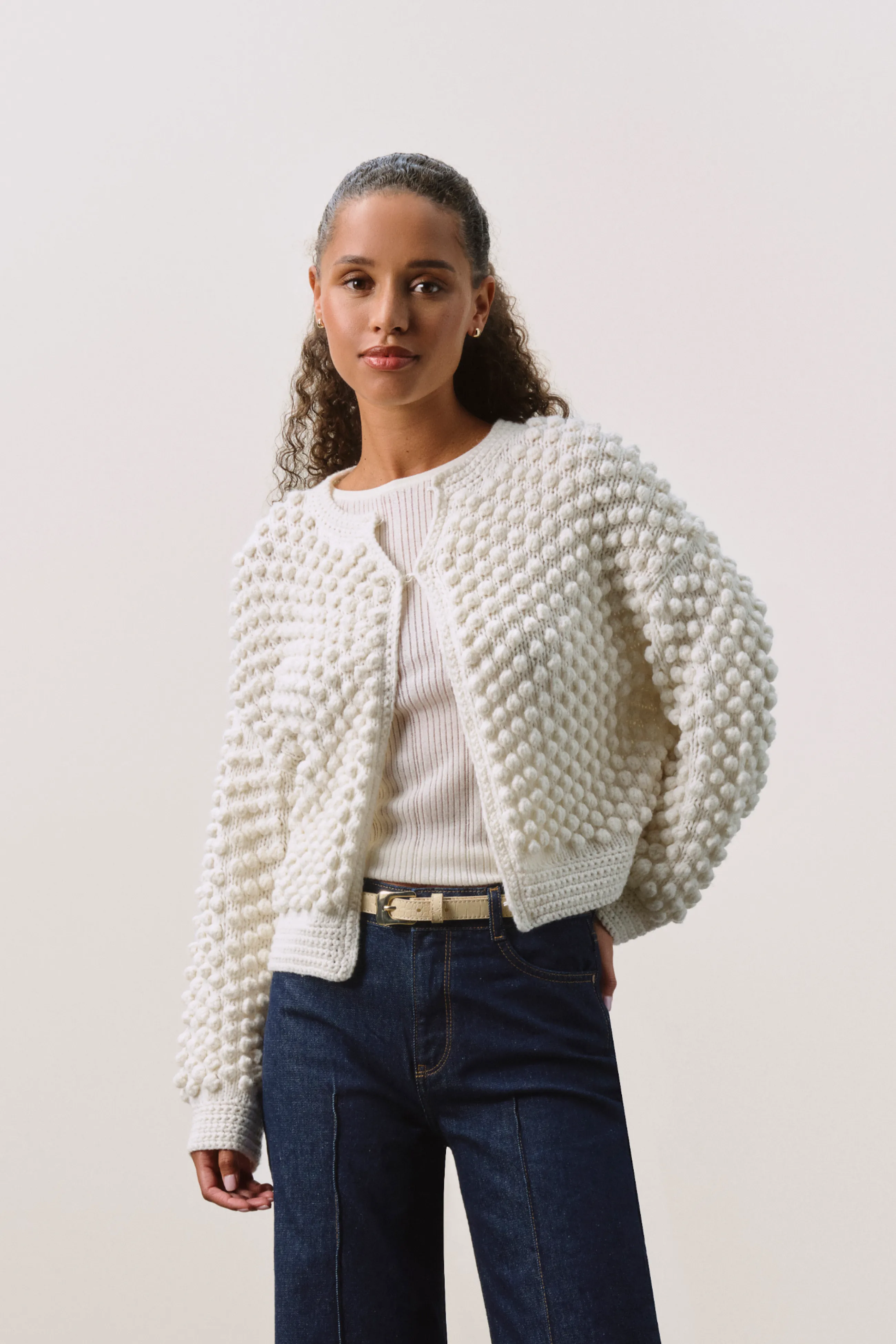GOLDIE HAND-CROCHETED CARDIGAN sold by NakedCashmere product image thumbnail 2