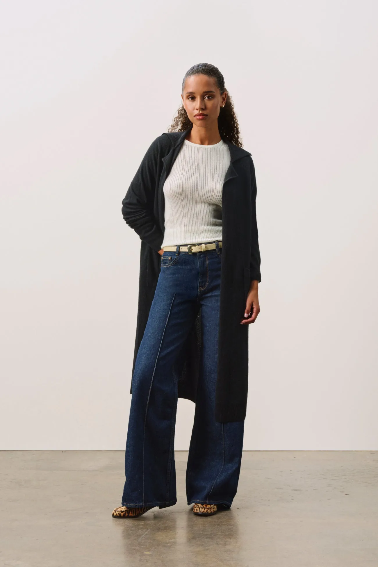 HAYDIE LONGLINE CARDIGAN sold by NakedCashmere