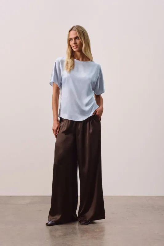 PENNY SILK TEE made by NakedCashmere