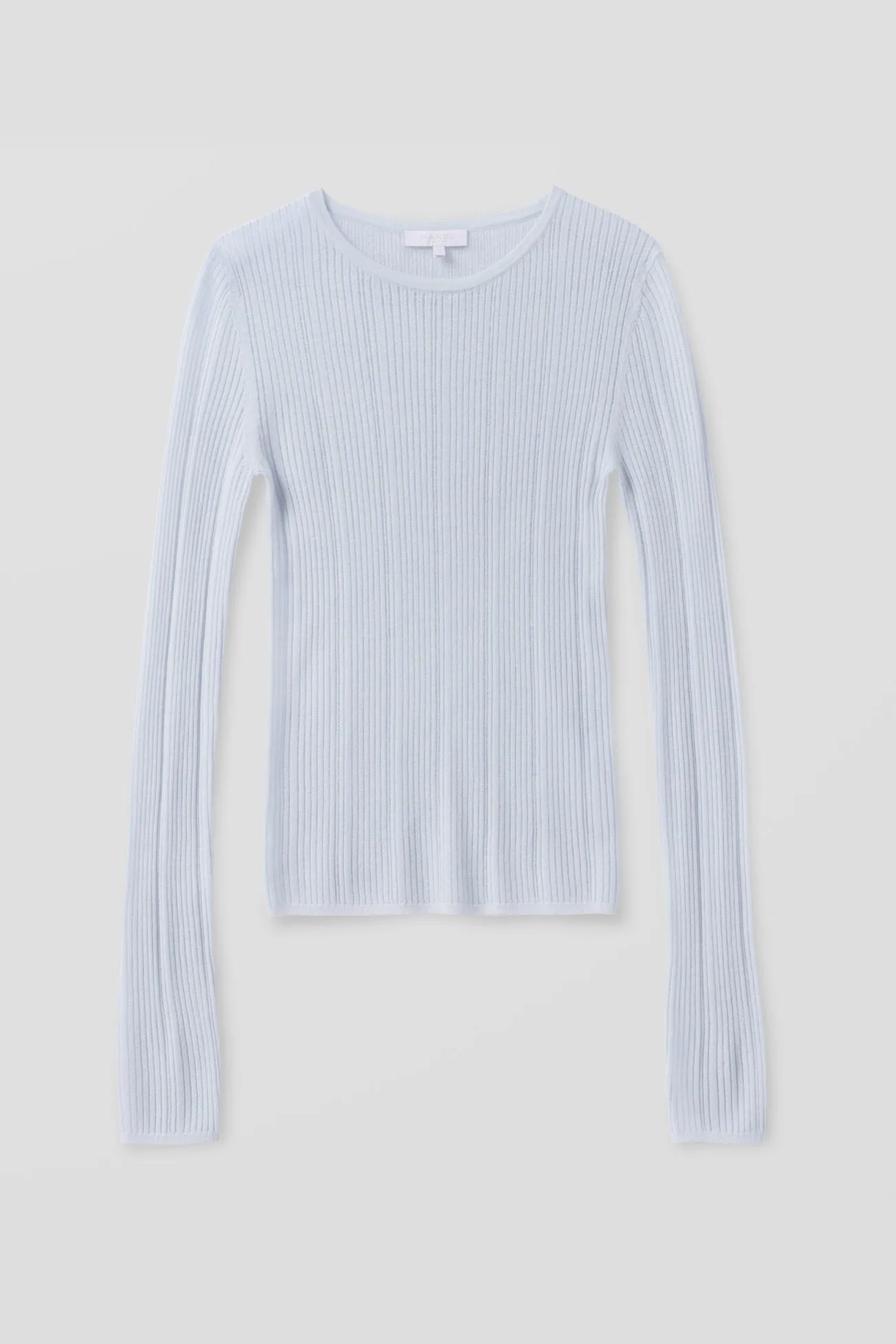 MABLE TRELLIS LONG SLEEVE CASHMERE TEE sold by NakedCashmere product image thumbnail 5