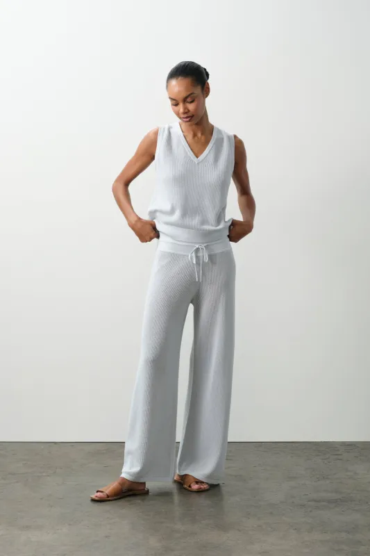 LYRA COTTON CASHMERE PANT made by NakedCashmere