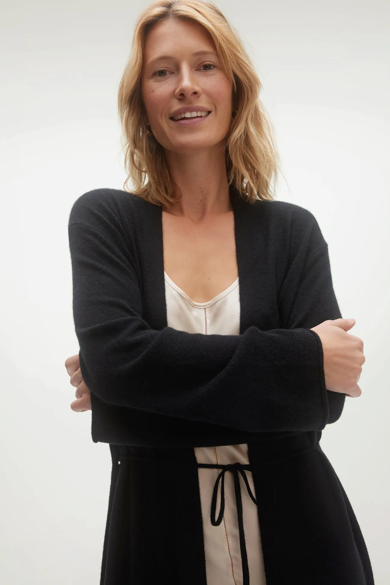 KYLA LONGLINE CASHMERE CARDIGAN sold by NakedCashmere product image thumbnail 4