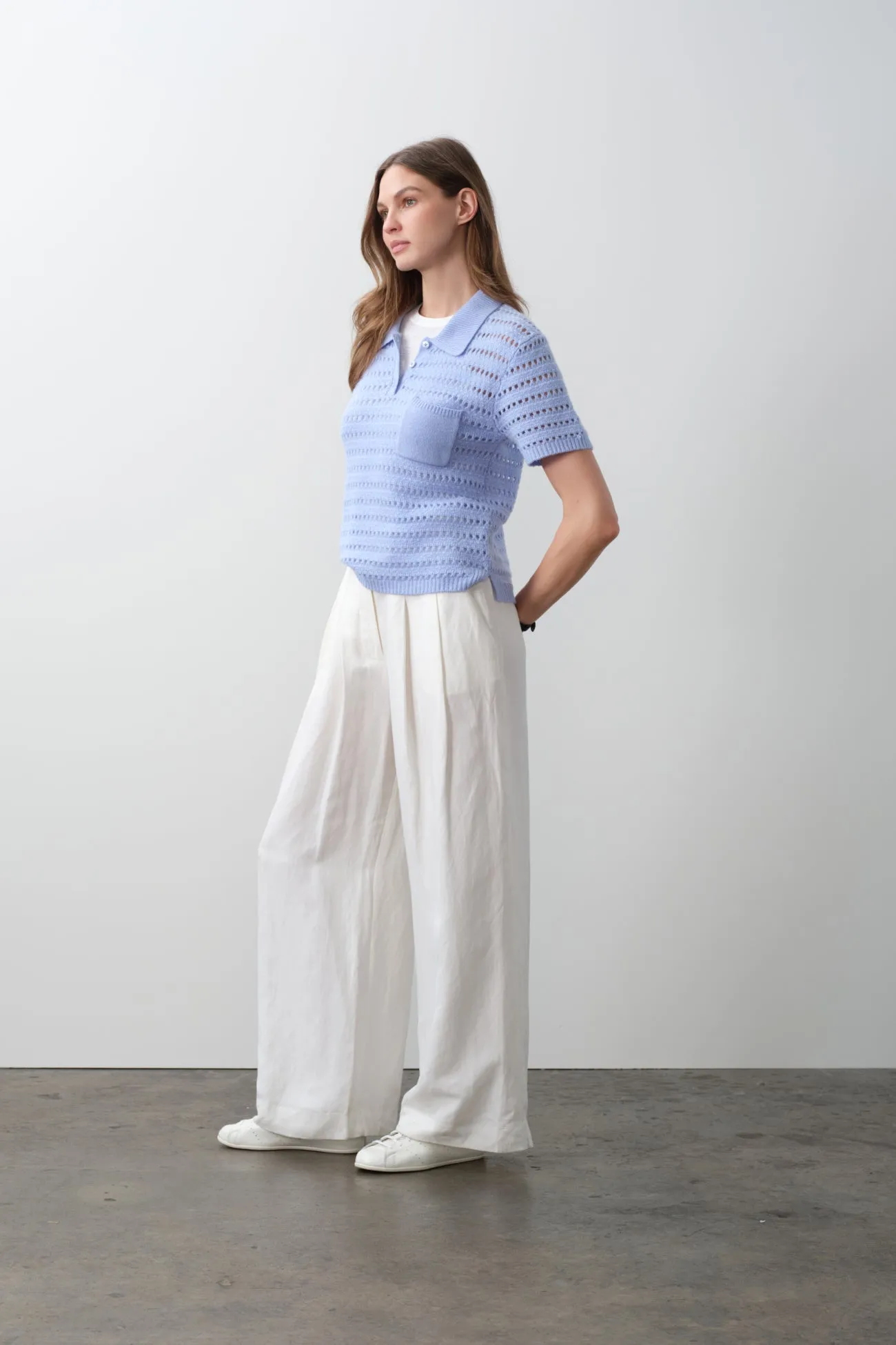 YULIA CROCHET POLO sold by NakedCashmere product image thumbnail 3