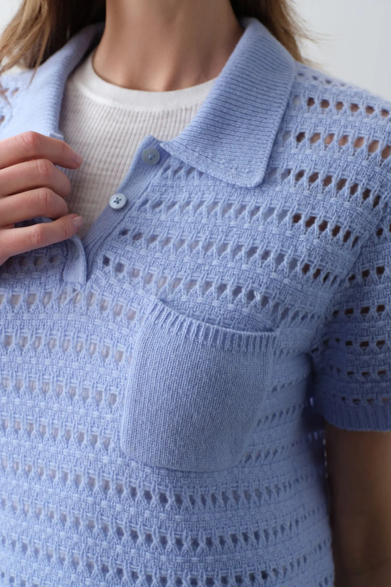 YULIA CROCHET POLO sold by NakedCashmere product image thumbnail 5