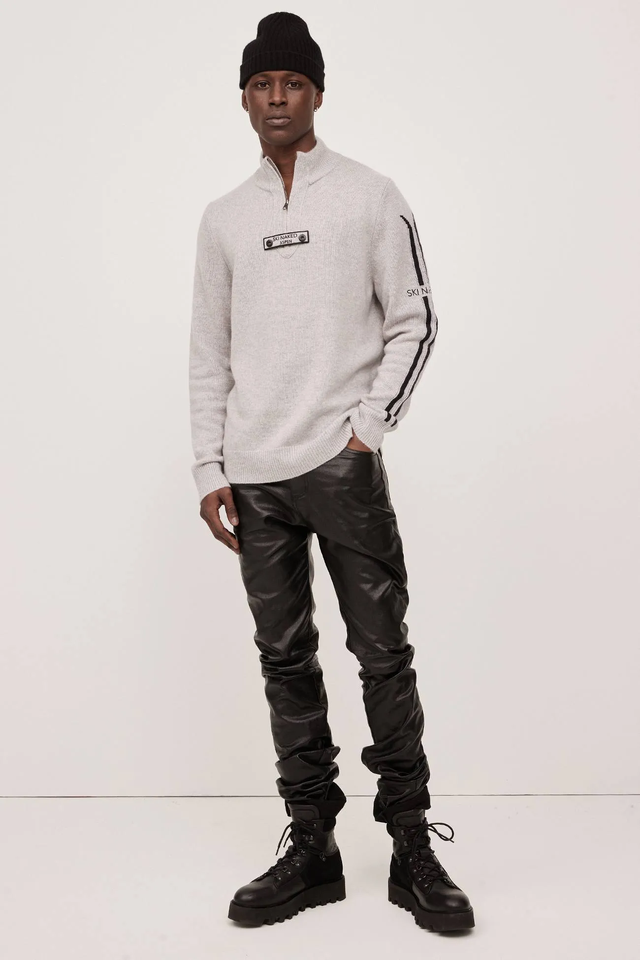 GUNNAR SKI NAKED HALF-ZIP sold by NakedCashmere product image thumbnail 5
