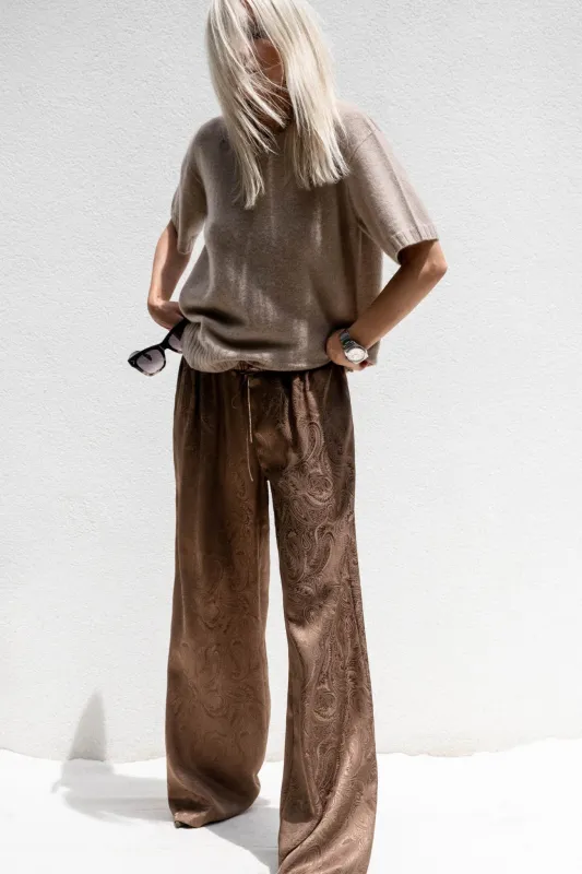PAIGE FEATHERWEIGHT CASHMERE TEE made by NakedCashmere