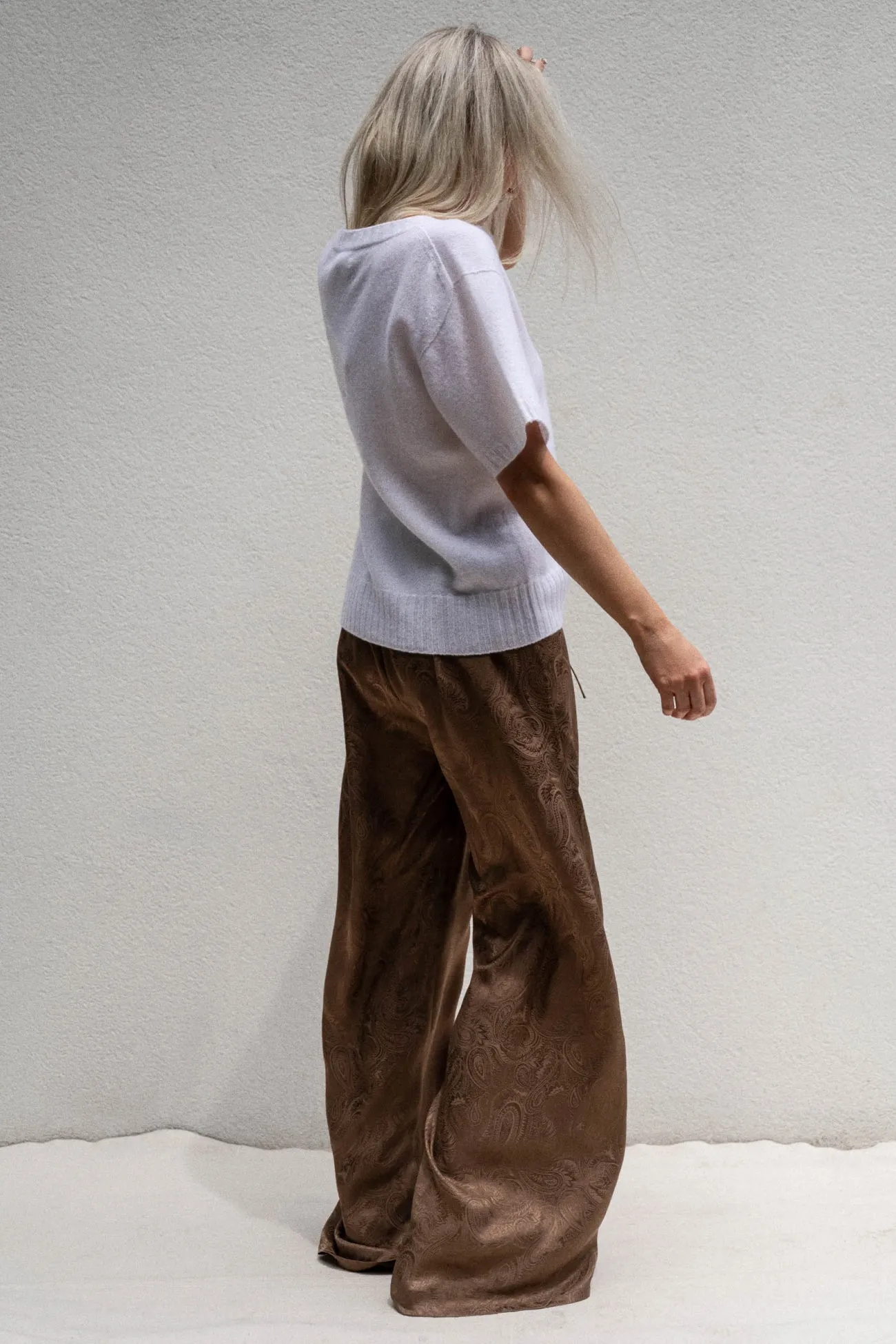 PAIGE FEATHERWEIGHT CASHMERE TEE sold by NakedCashmere product image thumbnail 5