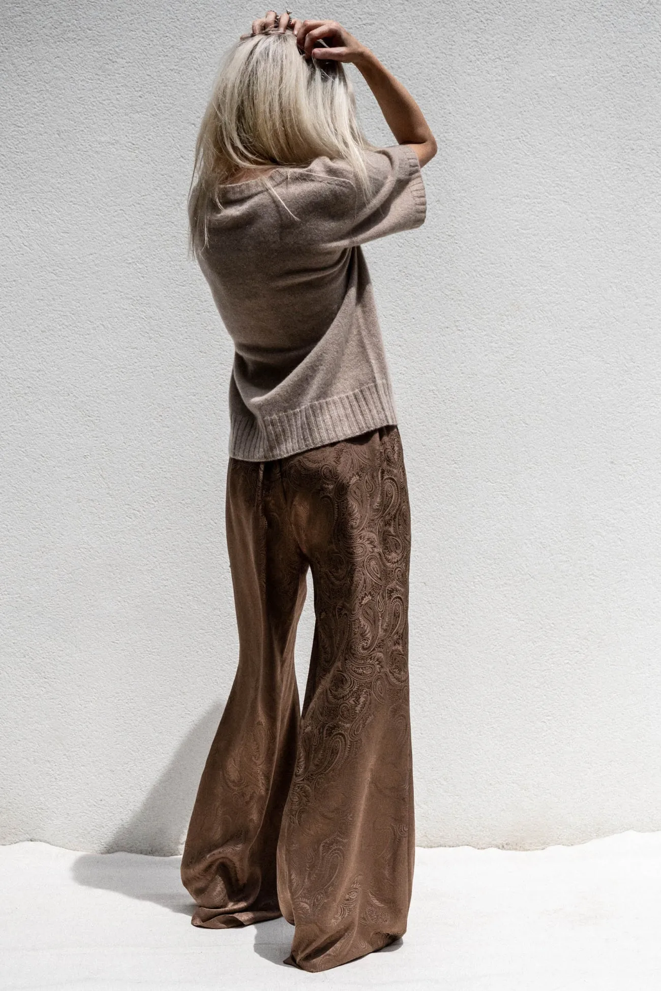 PAIGE FEATHERWEIGHT CASHMERE TEE sold by NakedCashmere product image thumbnail 2