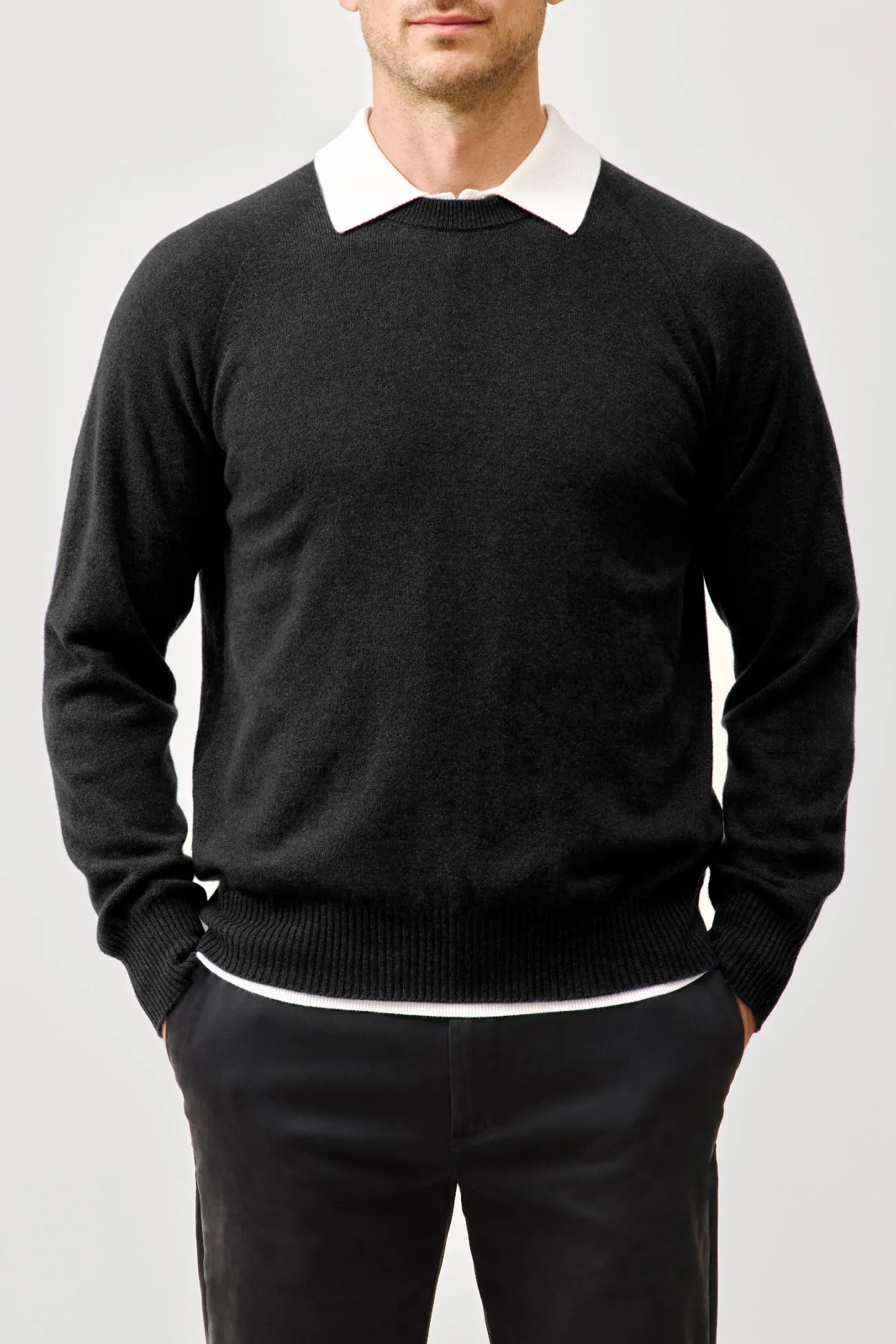 MARIO CASHMERE CREWNECK SWEATER sold by NakedCashmere