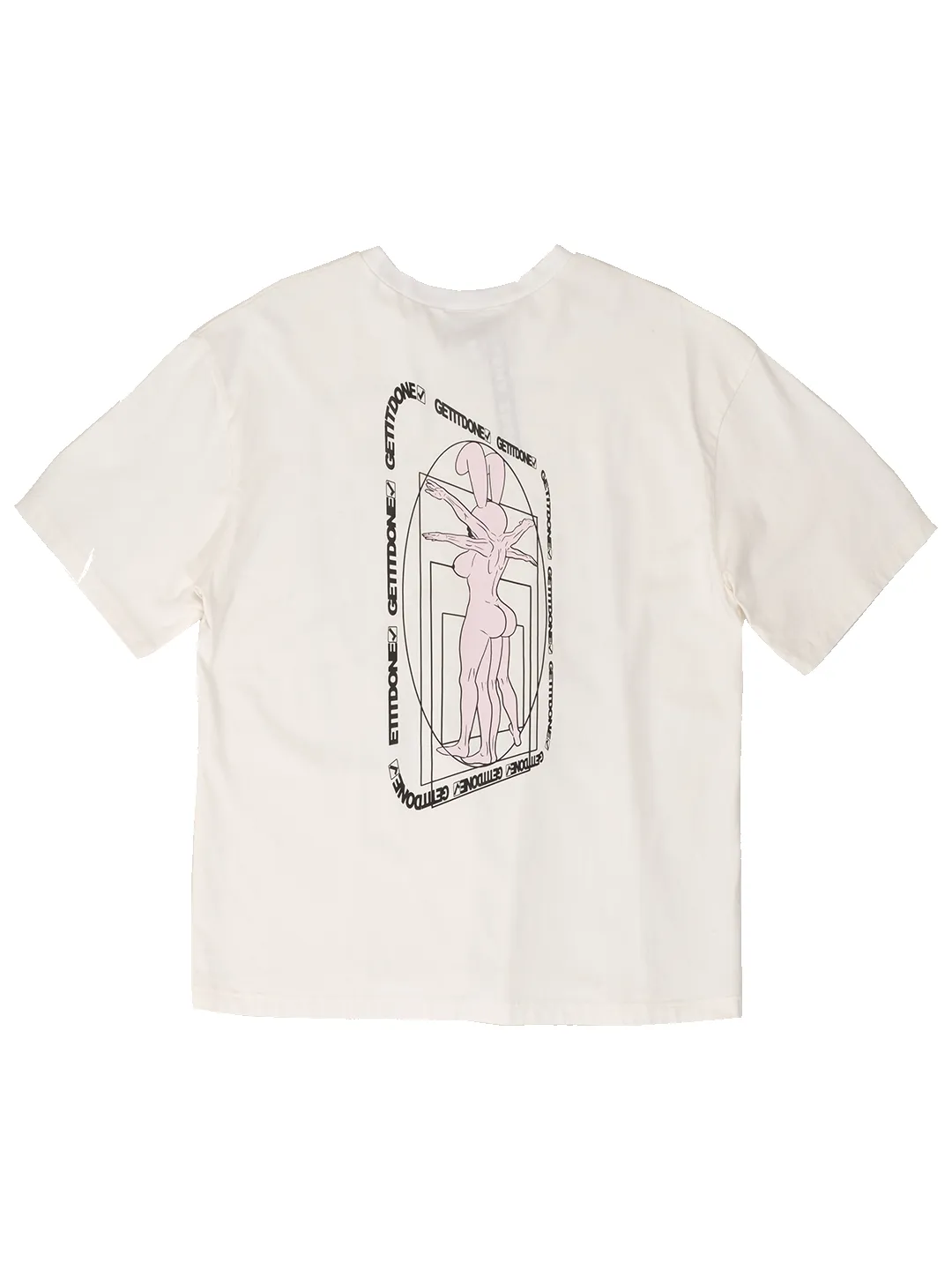 BUNNY DA VINCI T-SHIRT sold by Natasha Zinko product image thumbnail 3