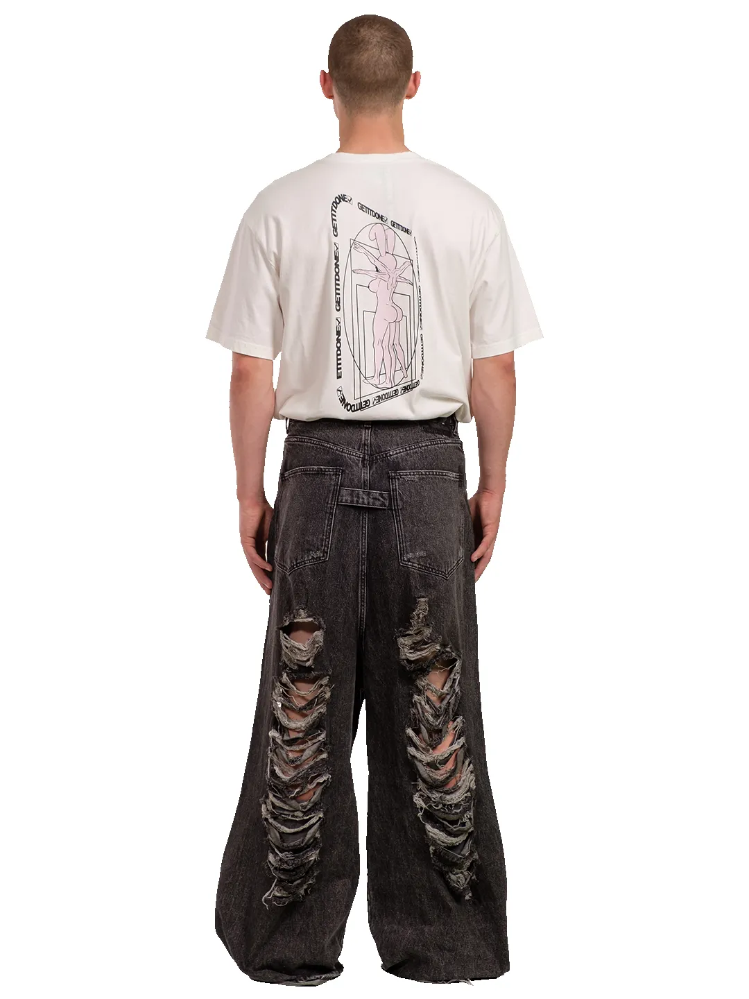 BUNNY DA VINCI T-SHIRT sold by Natasha Zinko product image thumbnail 4