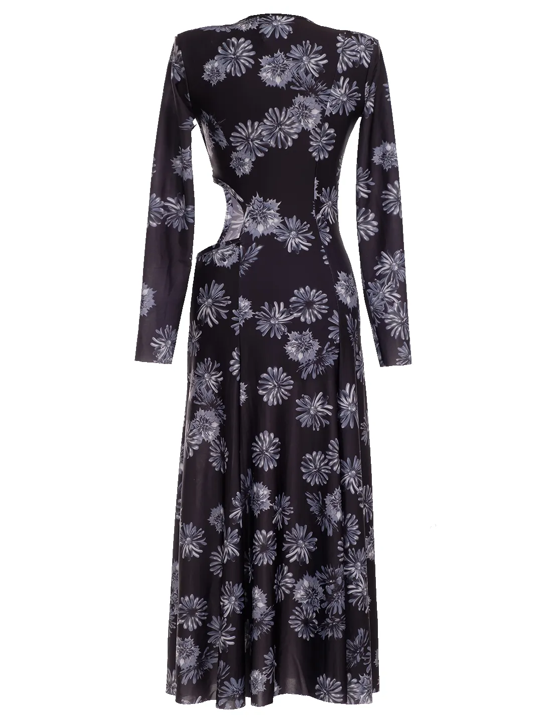 Floral Print Cut Out Maxi Dress sold by Natasha Zinko product image thumbnail 4