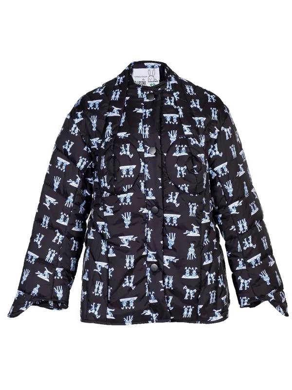 Yoga Bunny Puffer Jacket sold by Natasha Zinko