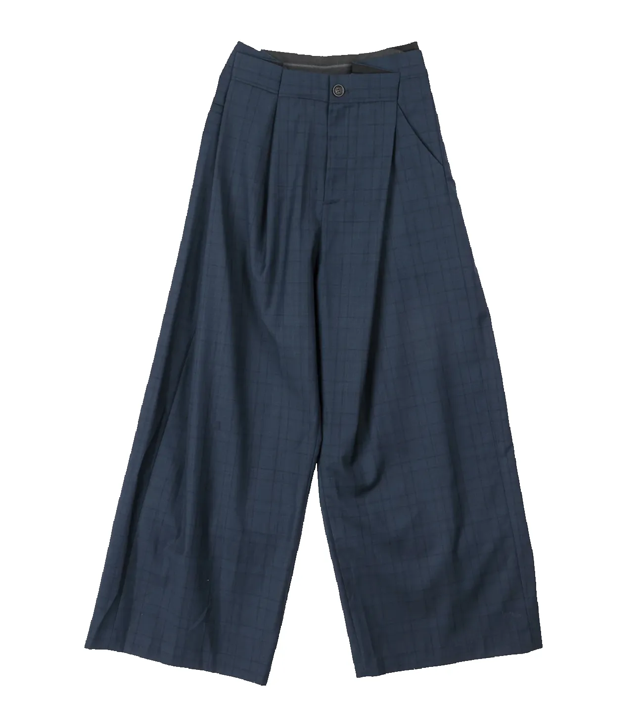 FOLDED WOOL TROUSERS sold by Natasha Zinko