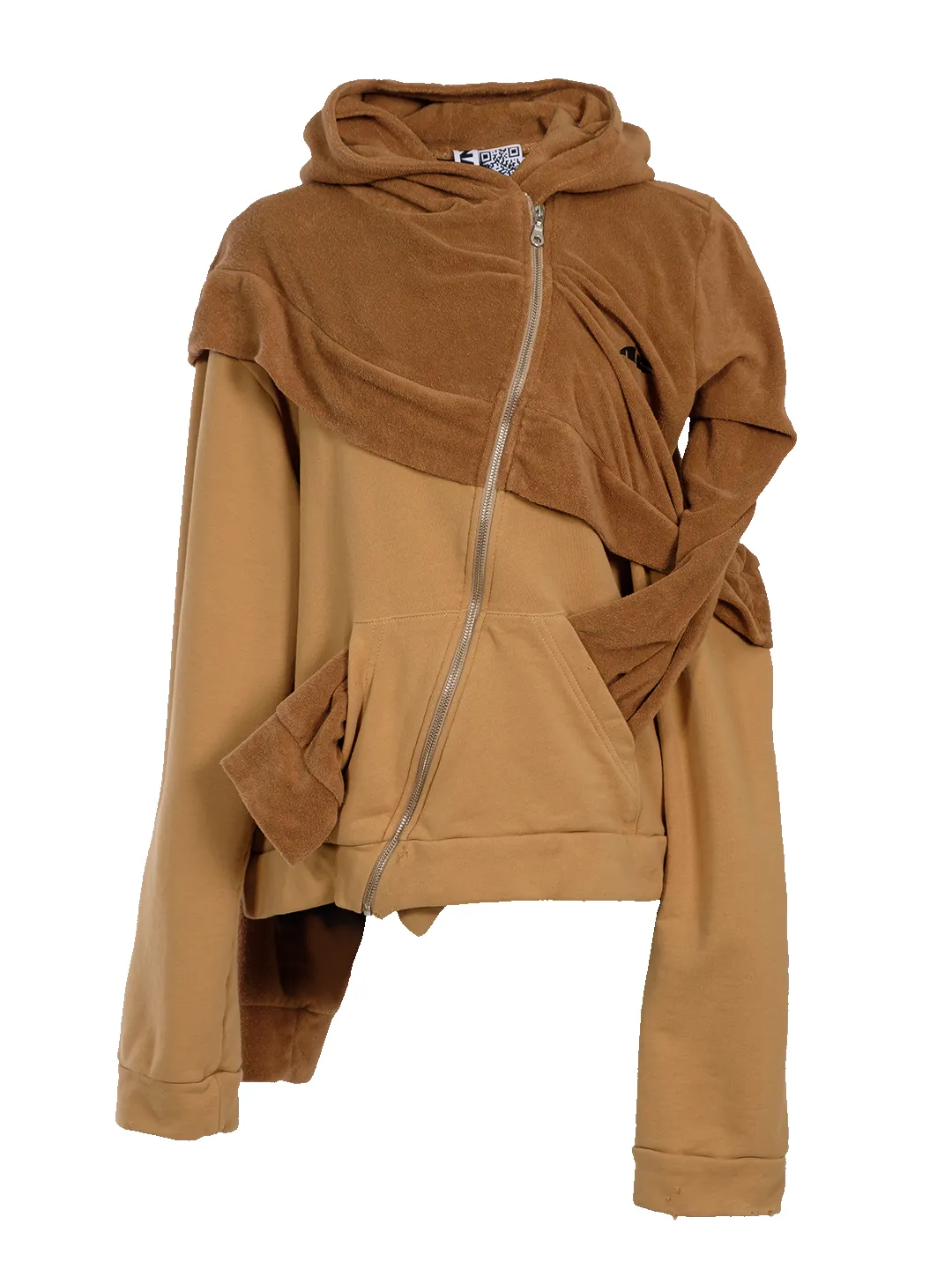 AFTERCARE HOODIE BEIGE sold by Natasha Zinko product image thumbnail 4