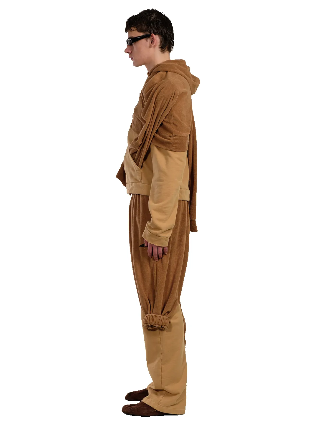 AFTERCARE HOODIE BEIGE sold by Natasha Zinko product image thumbnail 2