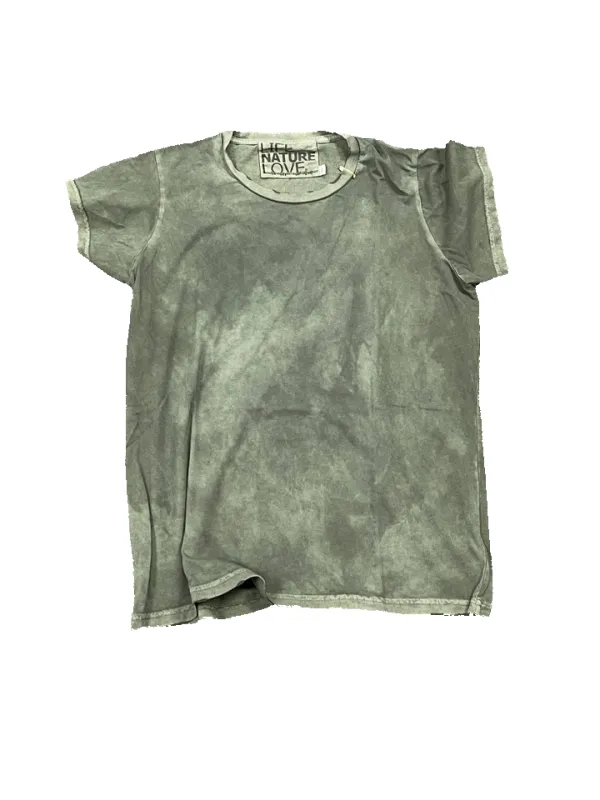 SUPERVINTAGE TEE IN GREYS POWDER made by freecity