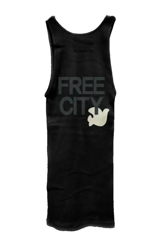 FREECITY RTU/1999 SUPERVINTAGE TANK BLACK-SPACE sold by Natasha Zinko