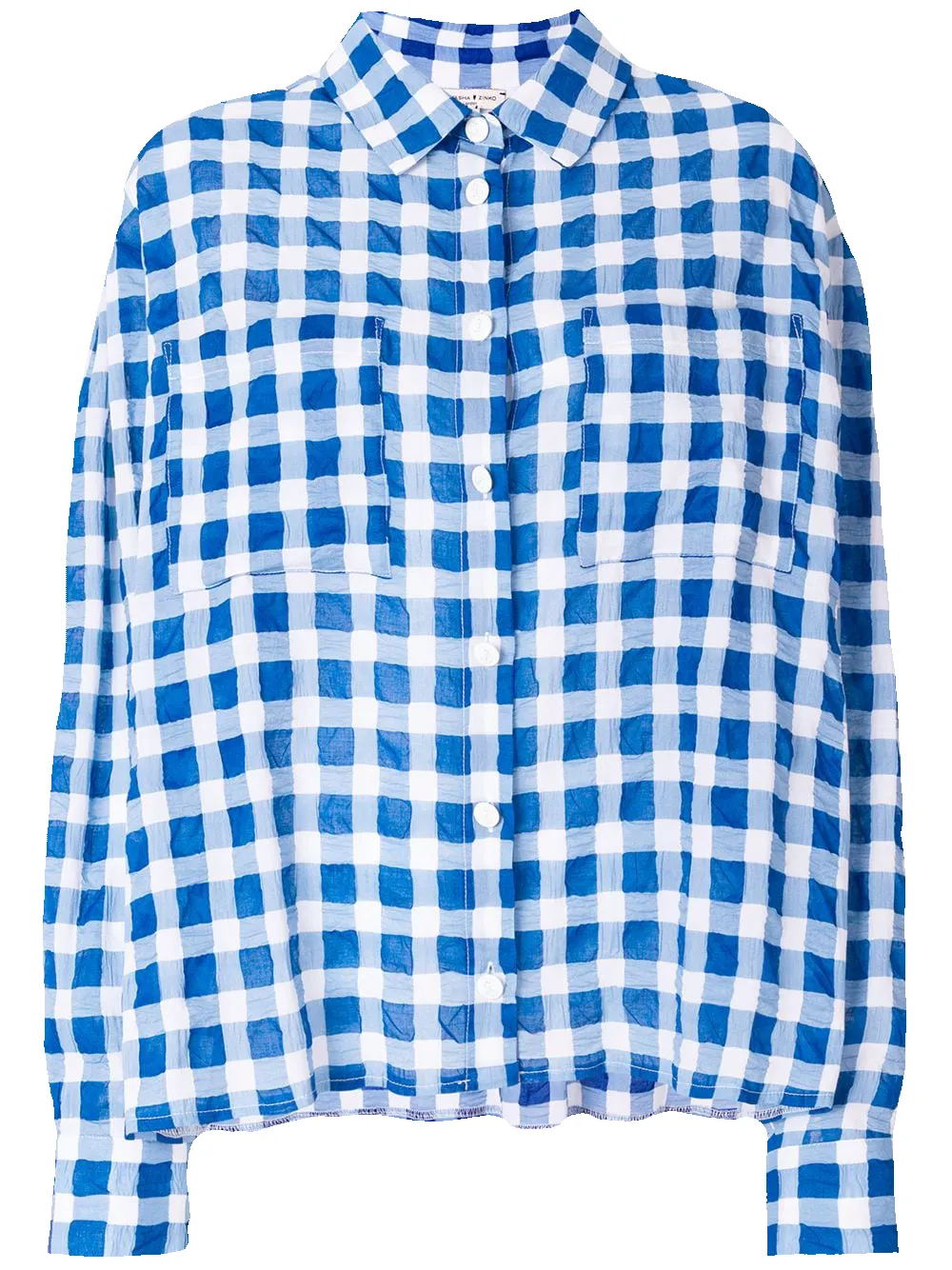 Patterned Oversized Shirt sold by Natasha Zinko