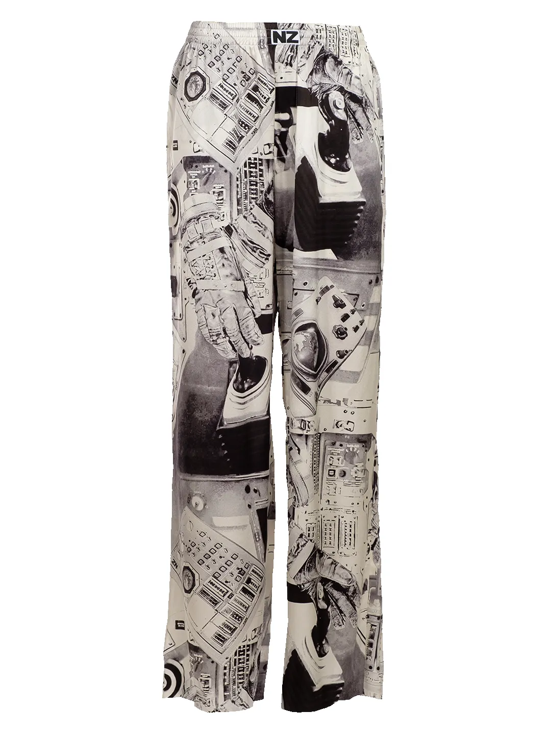SPACESHIP PRINT PANTS sold by Natasha Zinko product image thumbnail 2