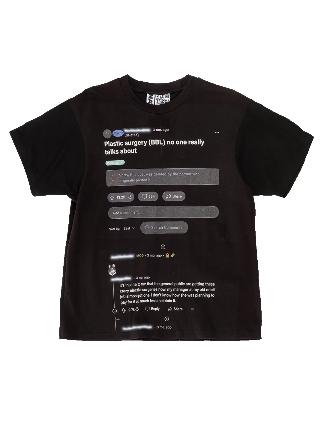 BBL T-SHIRT sold by Natasha Zinko