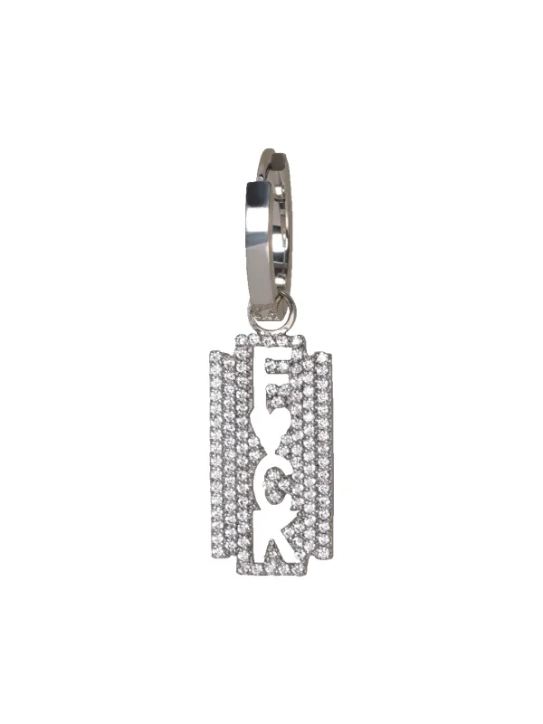 Blade F*ck Earring made by Natasha Zinko