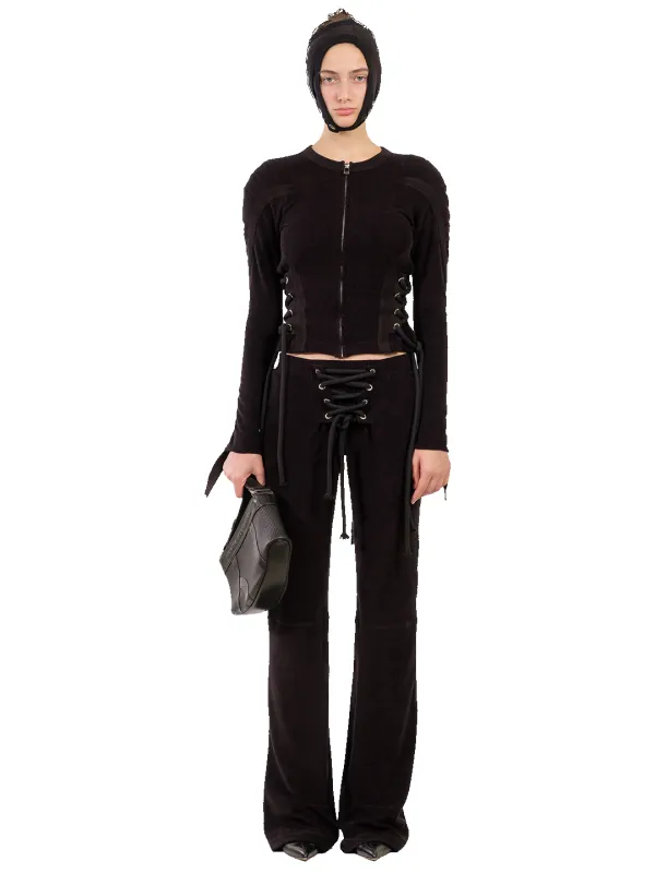 TOWELLED MUSCLE TOP made by Natasha Zinko