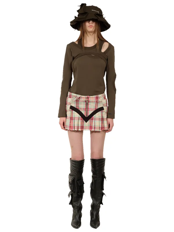 M-BIKE PLEATED SKIRT sold by Natasha Zinko