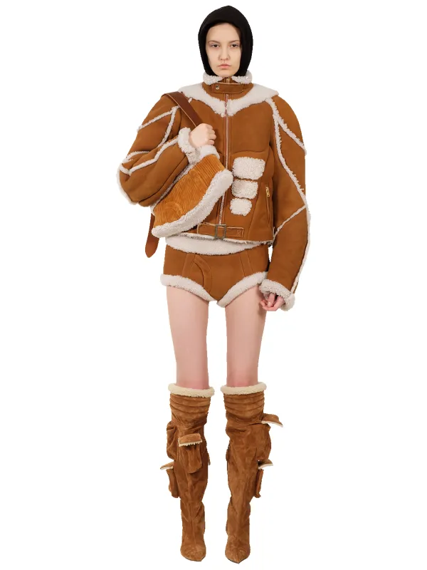 SHEARLING JACKET sold by Natasha Zinko