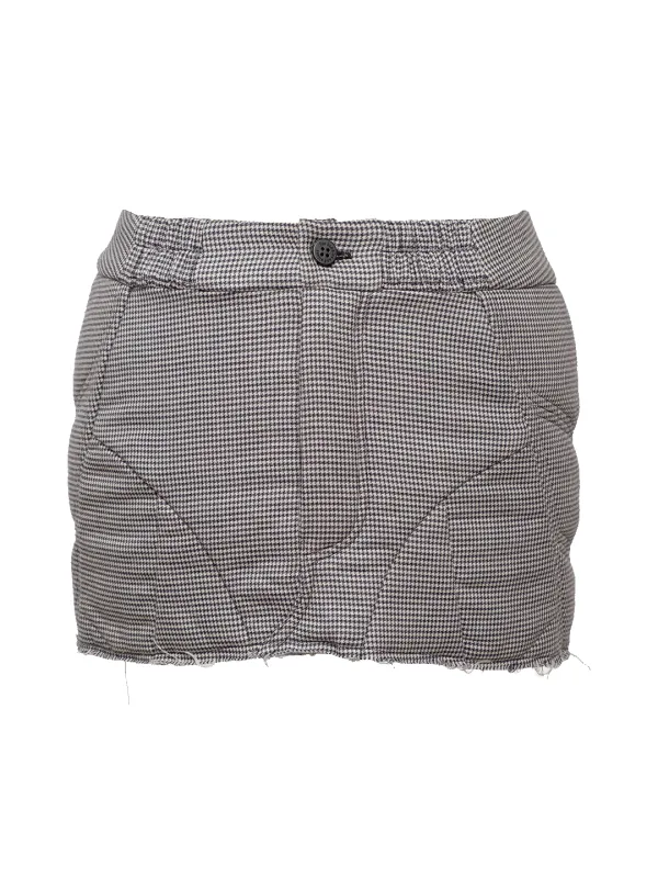 Cotton Muscle Mini Skirt sold by Natasha Zinko