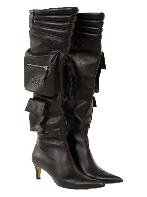 Camping Warped Toe Boots made by Natasha Zinko