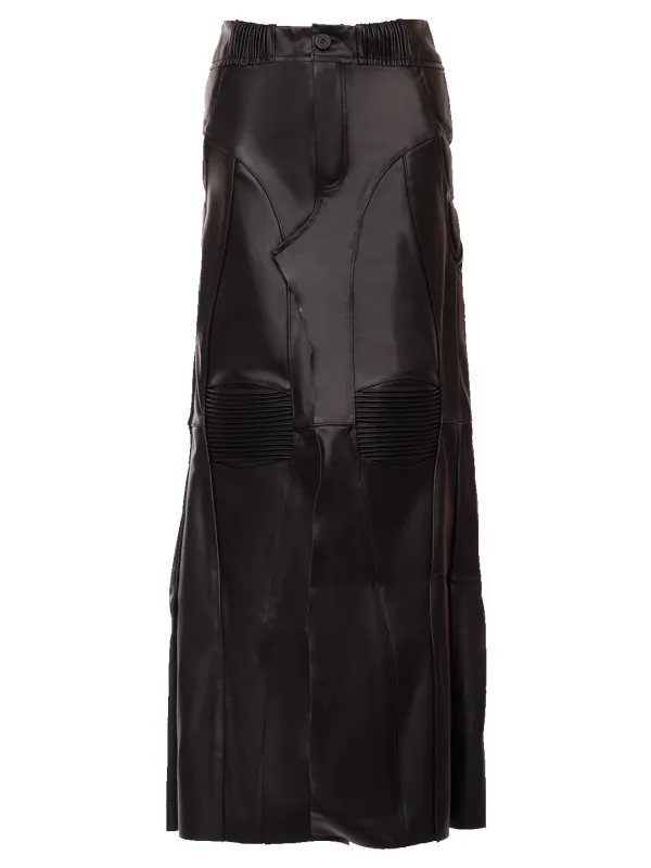 Biker Leather Skirt sold by Natasha Zinko