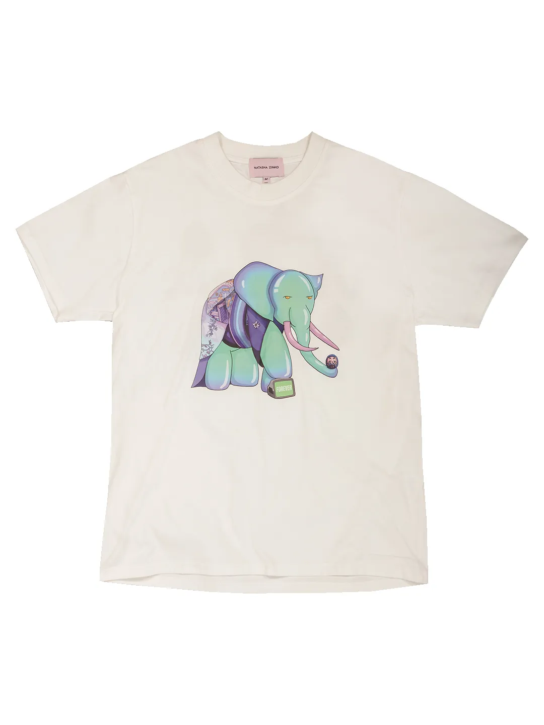 Oversized T-Shirt Visionz sold by Natasha Zinko product image thumbnail 2