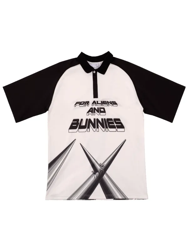 Techno Cotton Oversized Polo T- Shirt made by Natasha Zinko