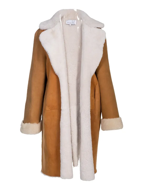 Shearling Maxi Coat made by Natasha Zinko