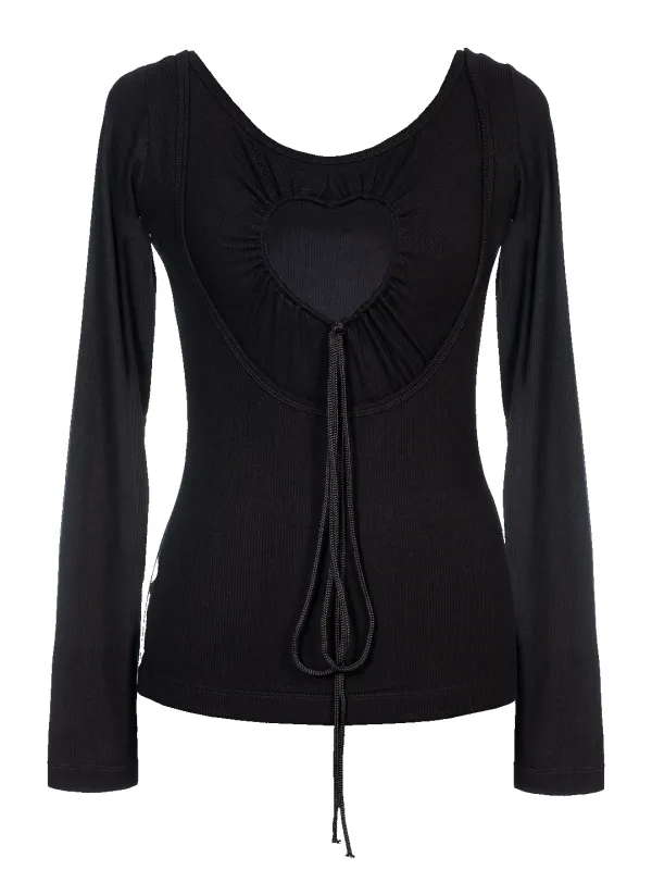 Heart Longsleeve T-shirt sold by Natasha Zinko