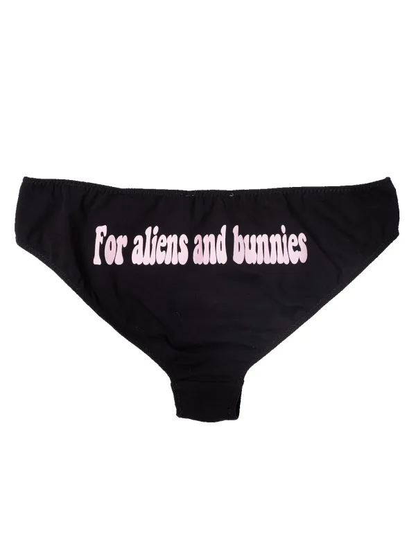 'Aliens And Bunnies' Panties sold by Natasha Zinko