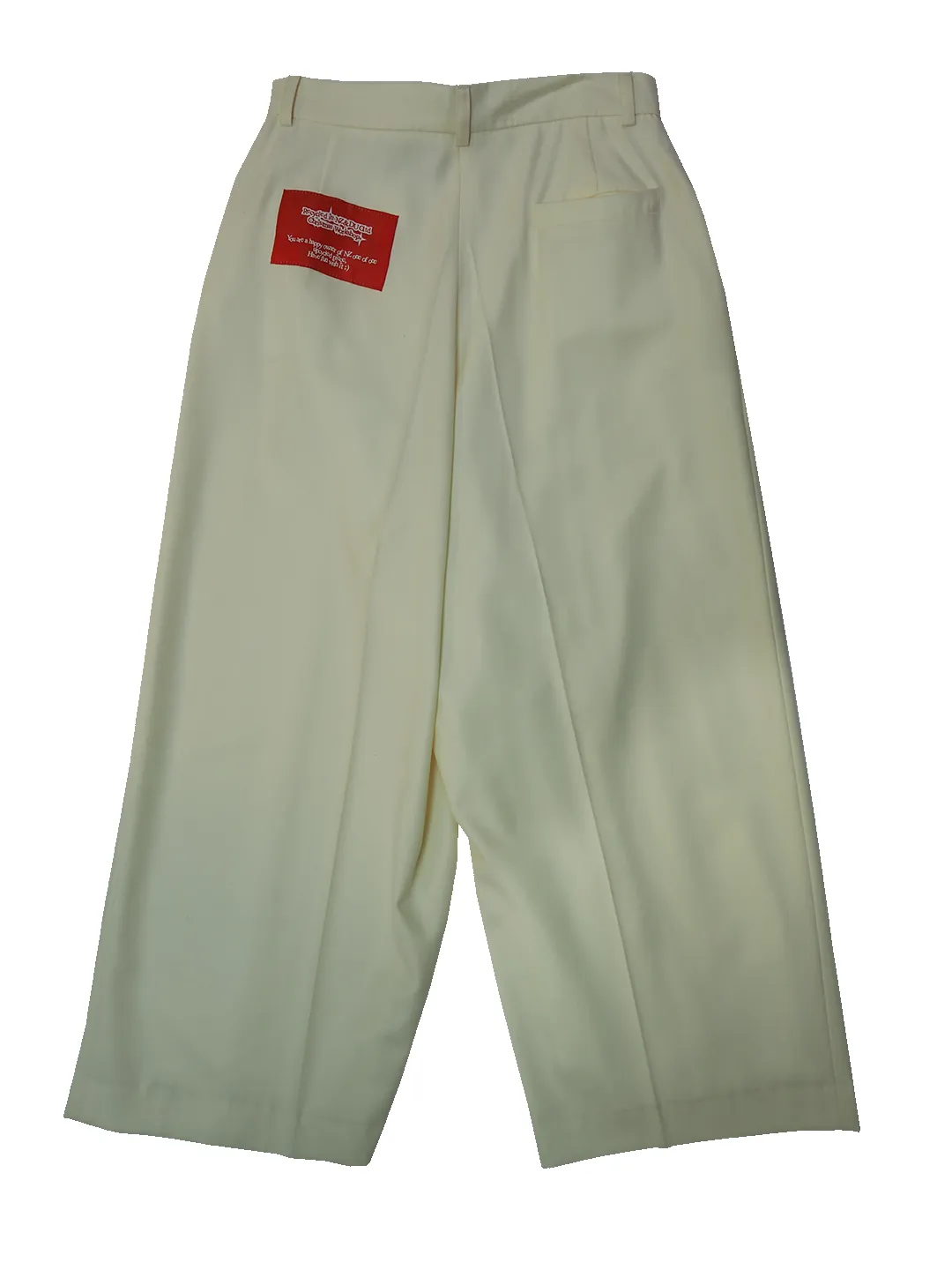 Upcycled Wool Low-waist Cropped Pants sold by Natasha Zinko product image thumbnail 2