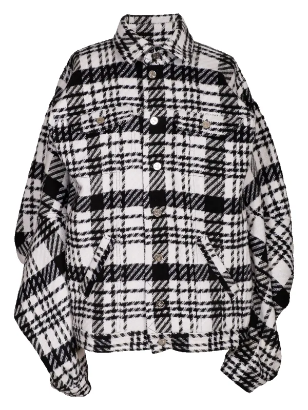 Wool Checked Box Jacket sold by Natasha Zinko