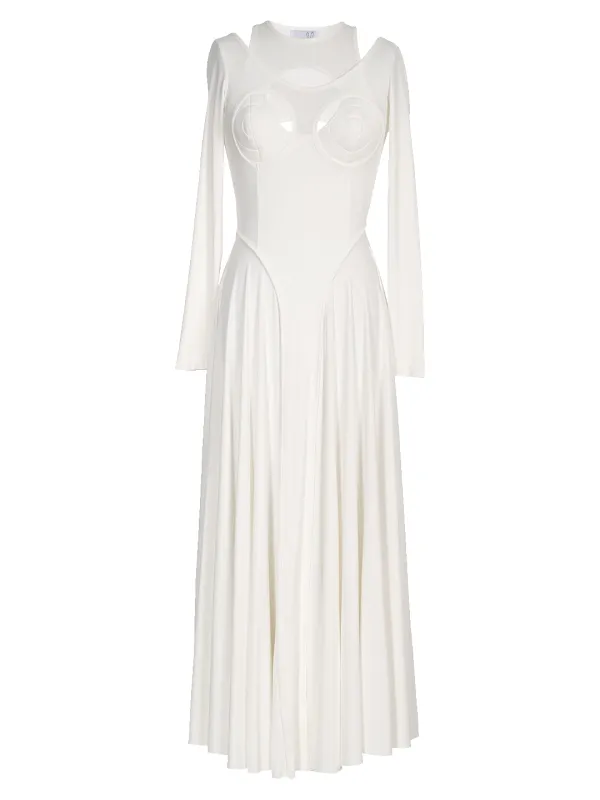 Cut-Out Maxi Dress made by Natasha Zinko